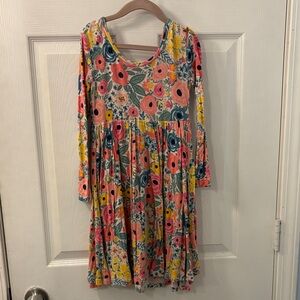 Little Sleepies Secret Garden Floral Kids Dress size 7